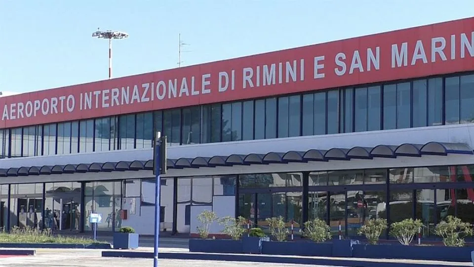 l’aeroporto di Rimini