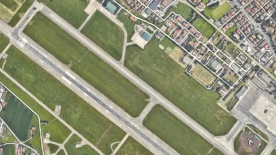 l’area dell’aeroporto