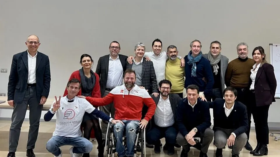 Mirco Acquarelli e lo Staff di Focaccia Group
