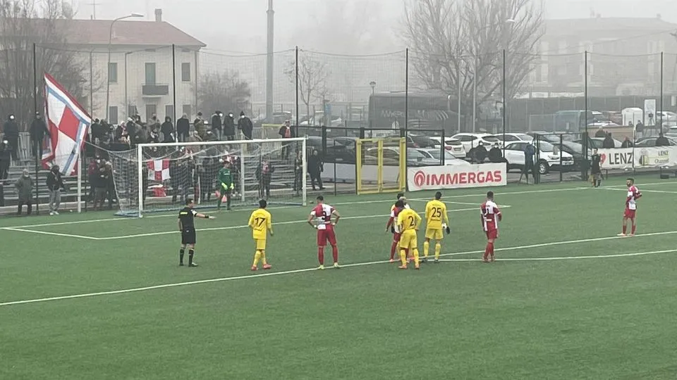Il rigore di Gabbianelli che sblocca il punteggio