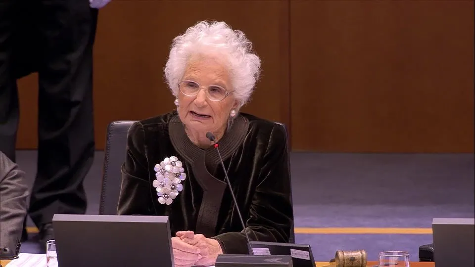 Liliana Segre al Parlamento europeo © European Union
