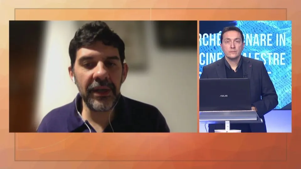 Un momento della diretta