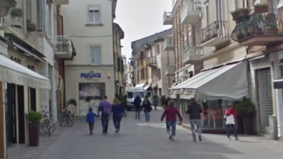 il centro di Rimini