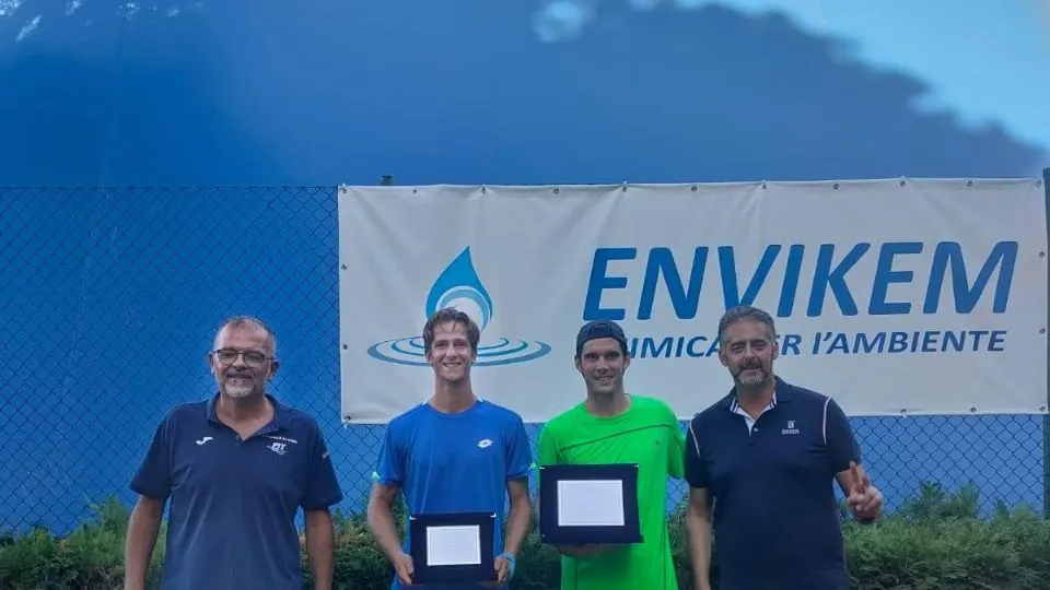 La premiazione del torneo Open Envikem al Tc Cicconetti
