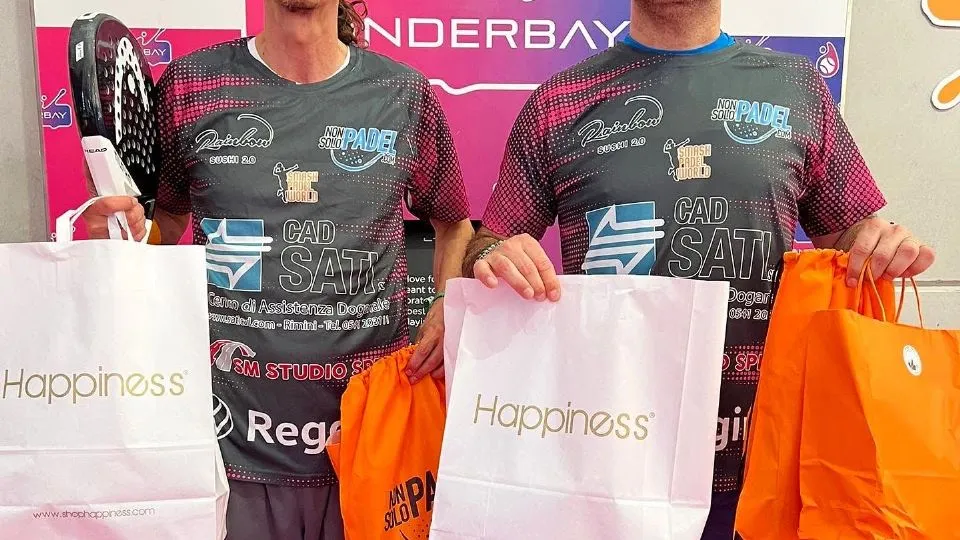 I primi classificati Torneo Maschile (Bianchi / Pizarro)