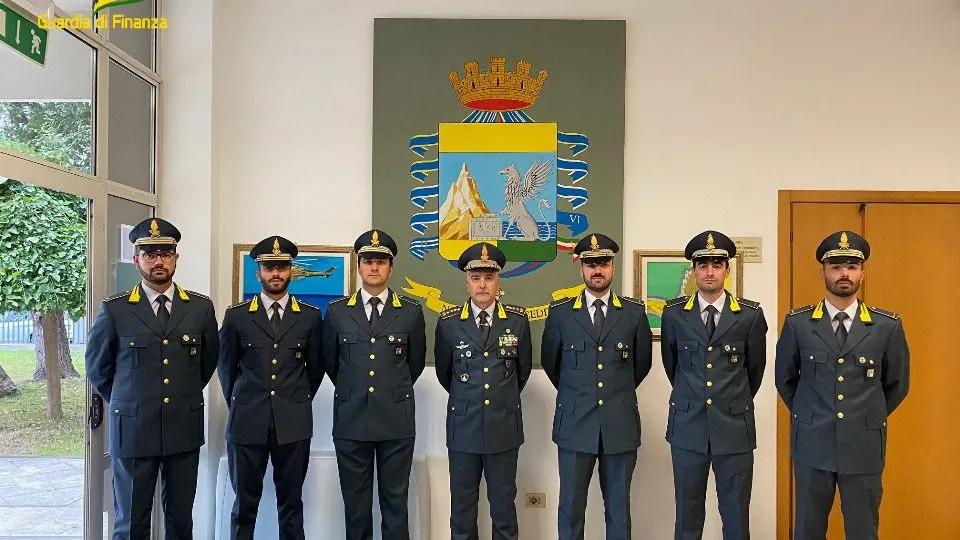 i tirocinanti al Comando di Rimini