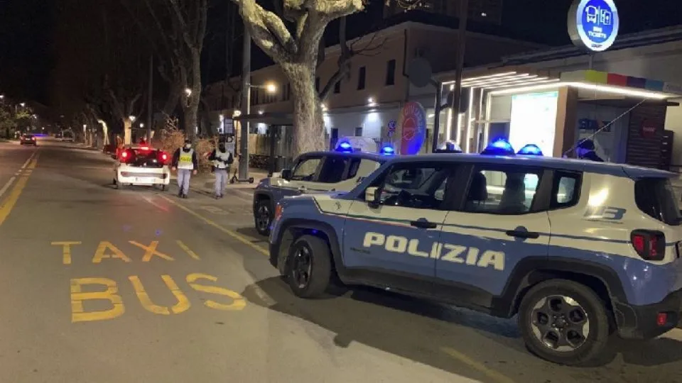 la Polizia in zona stazione