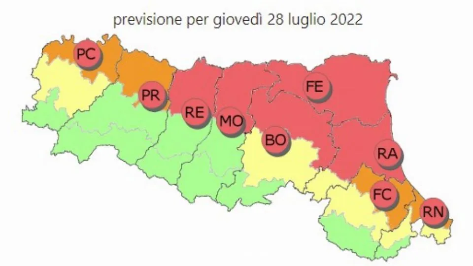dal sito Arpae
