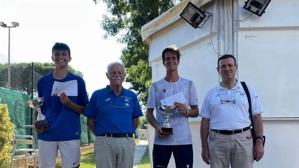 La premiazione del torneo Open del Ct Cervia