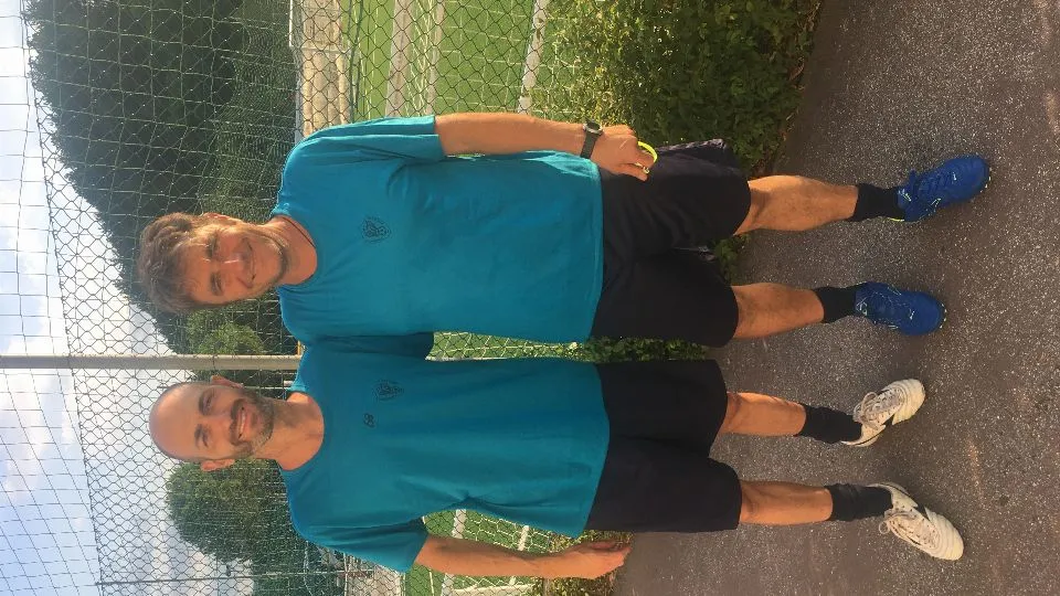Roberto Sarti con il vice Nicolas Stradaioli