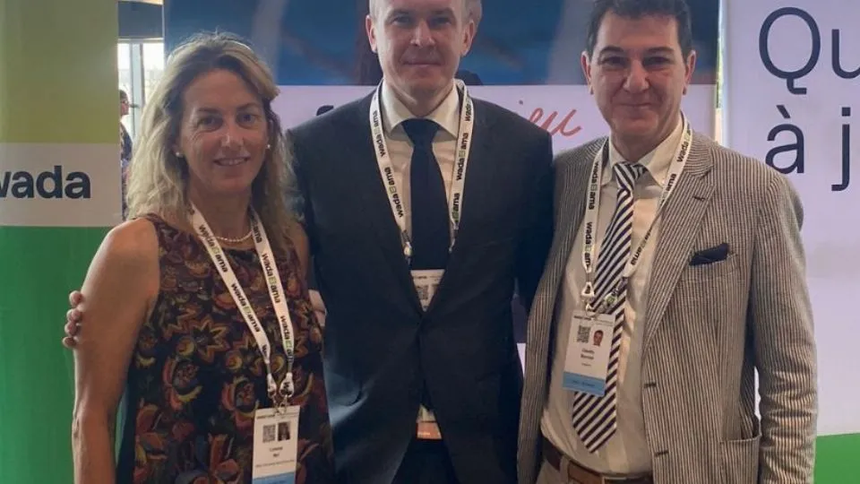 Witold Bańka insieme a Claudio Muccioli e Lorenza Mel

