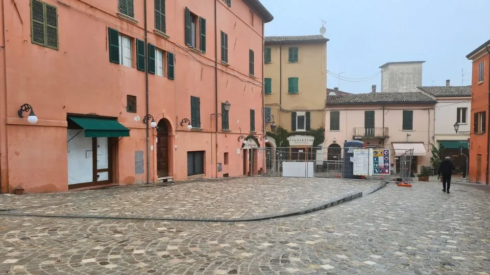 la piazza Balacchi