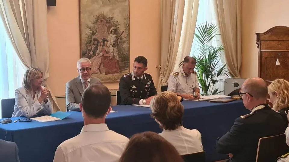 la riunione in prefettura
