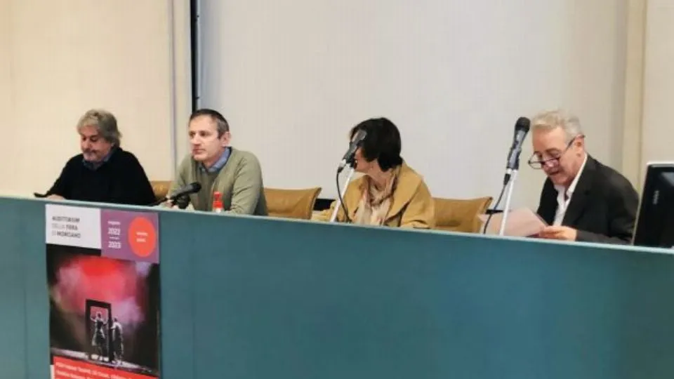 da sx Pasquale Vita, Giorgio Ciotti, Alessandra Zaghi, Roberto De Lellis

