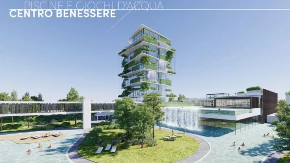rendering nuove terme Riccione