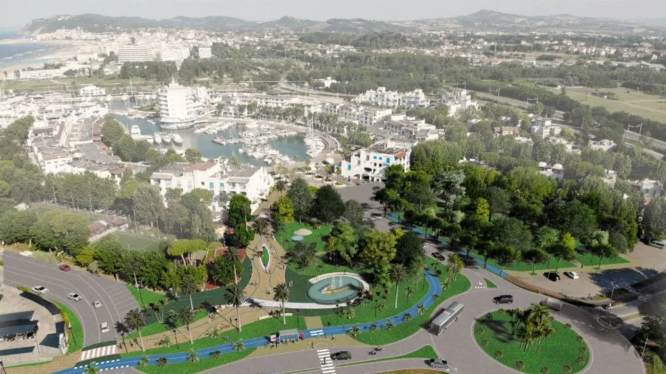 un rendering
