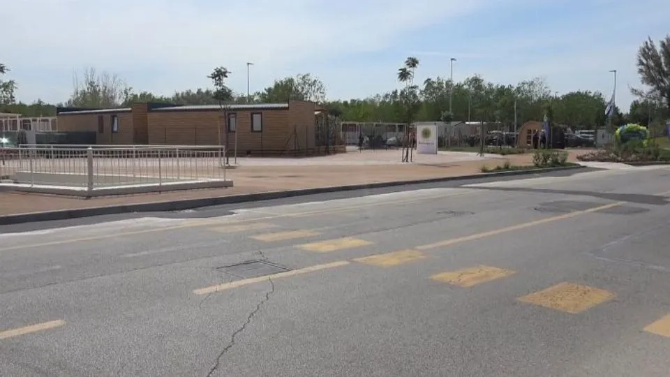 l’esterno del camping
