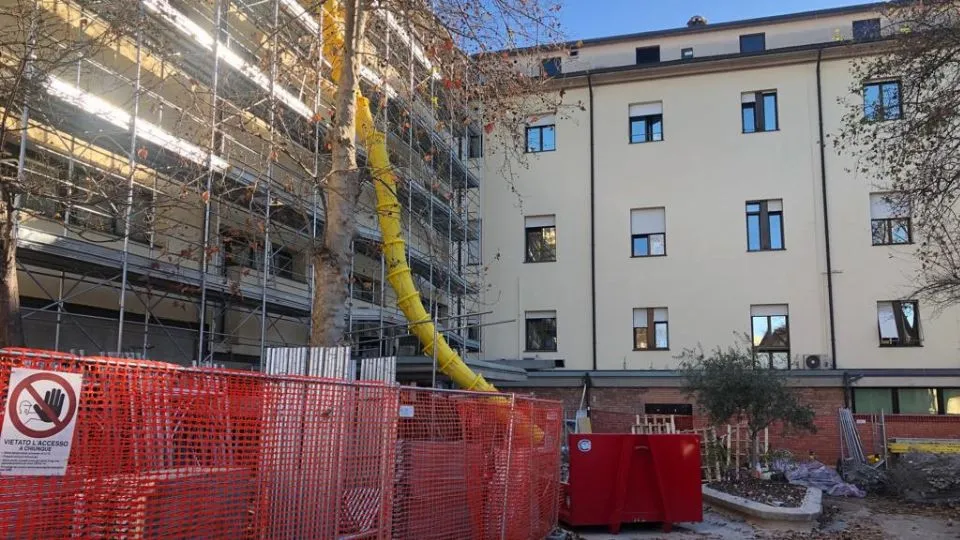 i lavori all’ospedale Ceccarini
