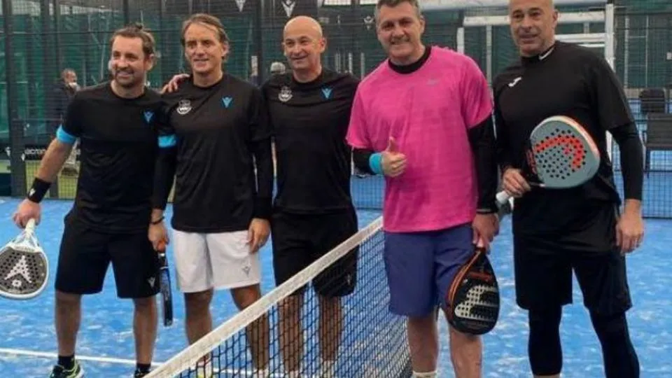 Locatelli e Torrisi con Mancini e Vieri