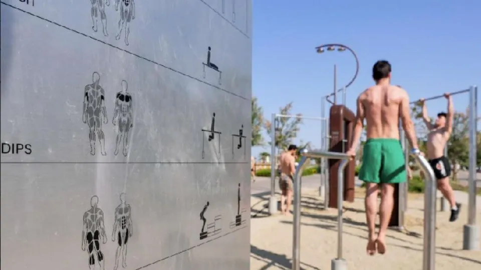 un’isola fitness