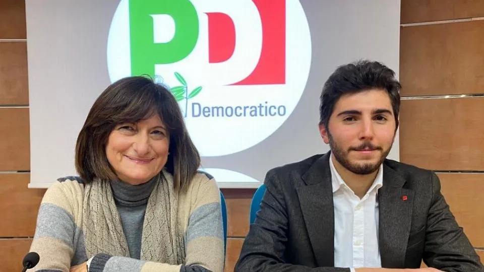 Fiorella Zangari,
Segretaria PD Rimini, e Giacomo Gnoli
Presidente dell’Assemblea comunale