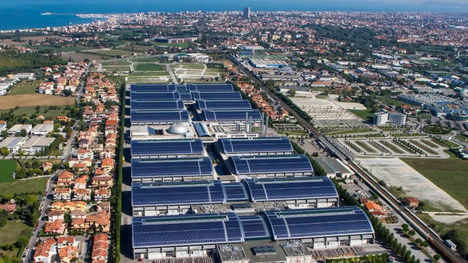 i padiglioni riminesi di IEG
