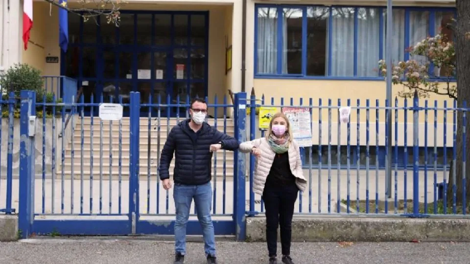 l’assessore Vaccarini e il sindaco Foronchi
