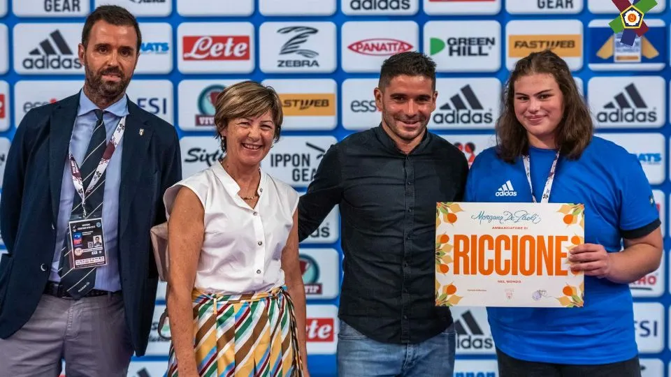 Morgana De Paoli ambasciatrice di Riccione