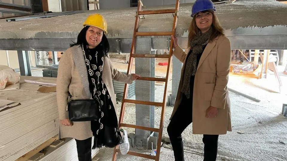 Il sindaco Renata Tosi e l’assessore Lea Ermeti