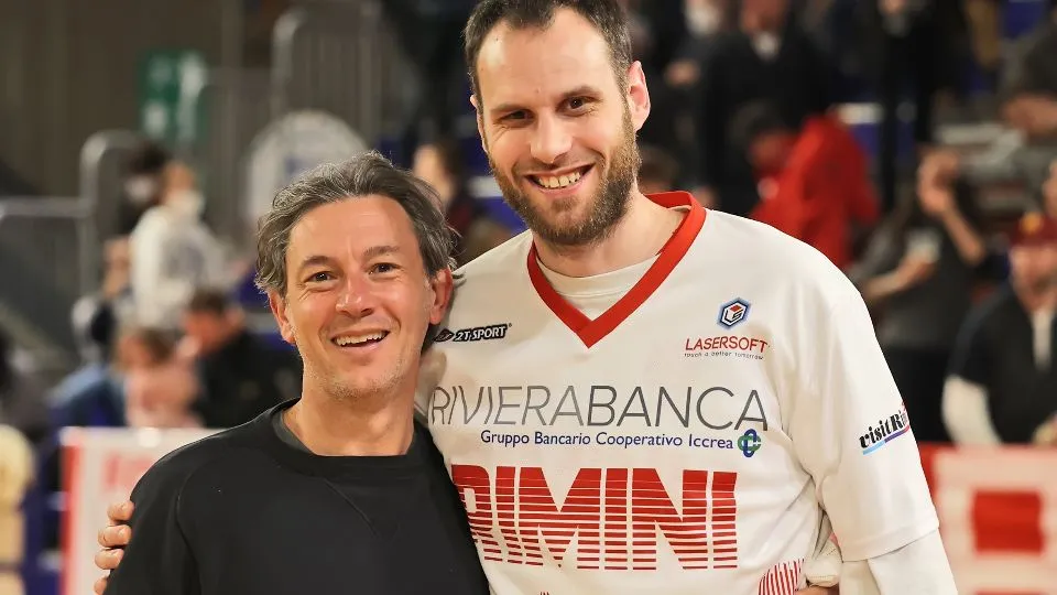 Stefano Masciadri insieme al dottor Marco Fravisini (Foto Nicola de Luigi)