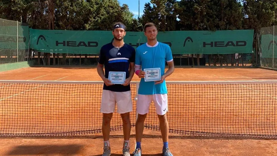 La premiazione di Picchione e Ovcharenko a Pula
