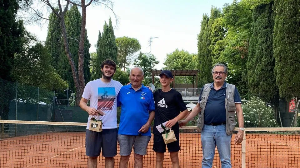 La premiazione del torneo del Tc Marconi