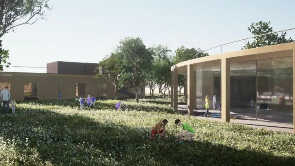 il polo del parco Pertini, già presentato per i fondi