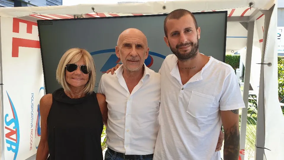 Cristina Pelli, Giuseppe Solfrini ed Elia Campagna