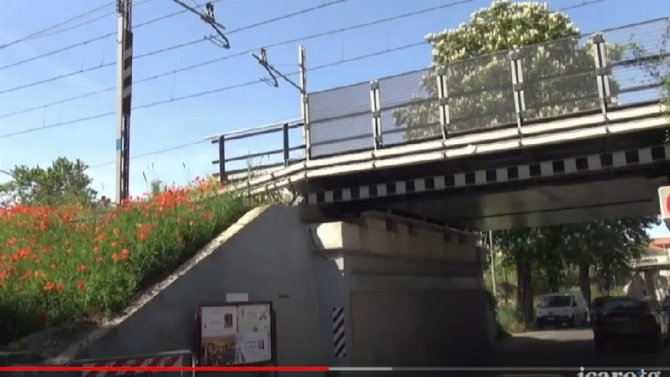 la ferrovia a San Giuliano