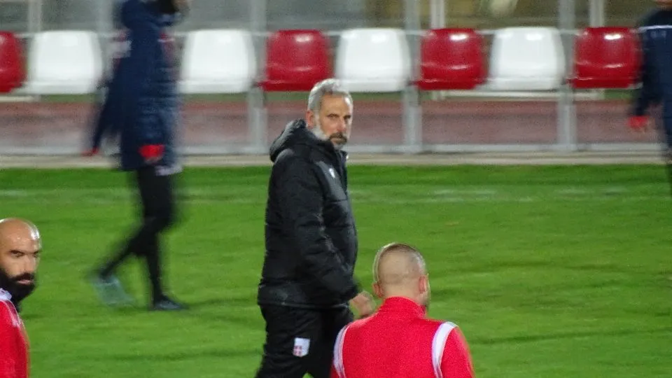 Marco Gaburro, allenatore del Rimini F.C.