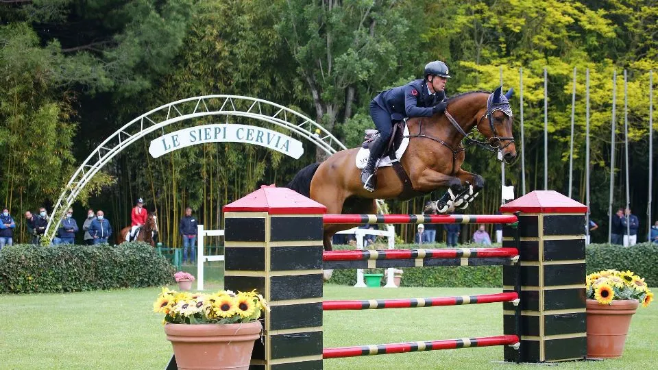 Luca Marziani e Lightning, vincitori del Campionato Italiano Assoluto Seniores 2021 (@Fotoshopeventi di Mario Canteri)