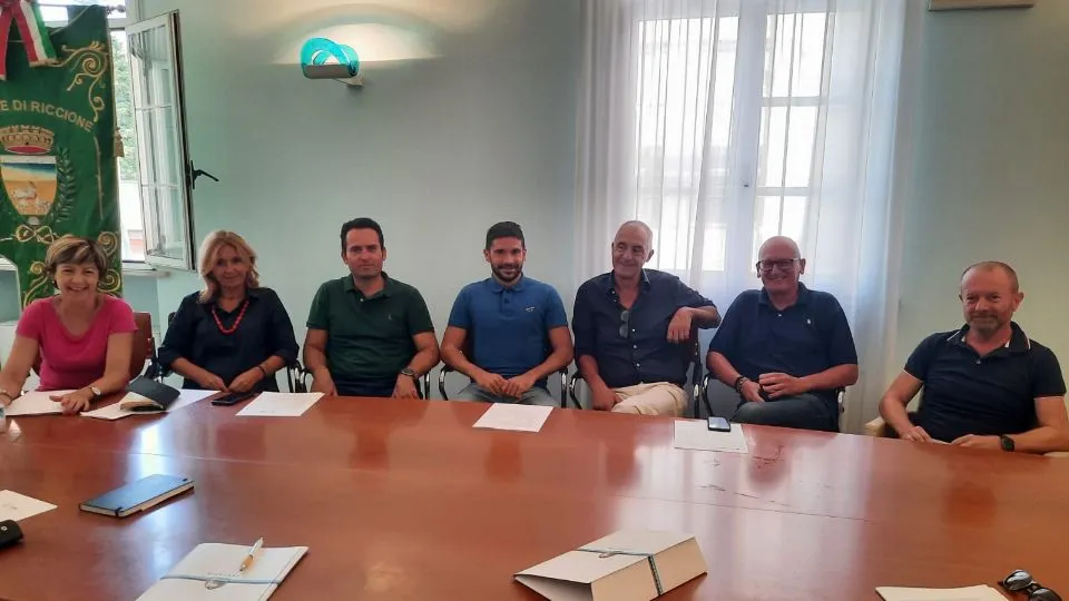 la conferenza stampa con sindaca, assessori e dirigenti di settore
