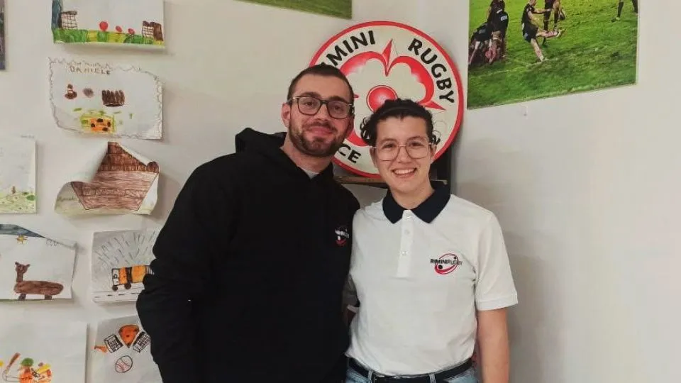 Il presidente Andrea Bugli e la vicepresidente Martina Dell’Omo