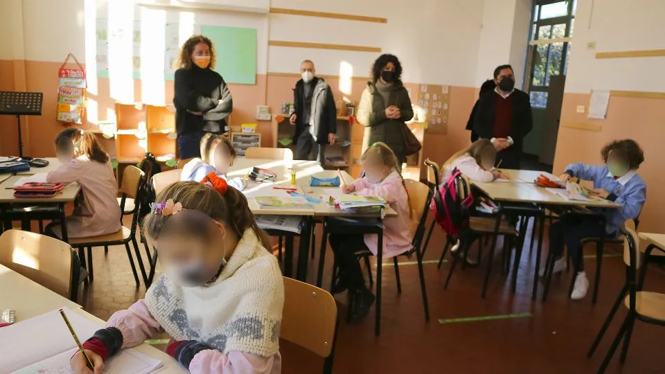 la visita del vice sindaco alla scuola Decio Raggi