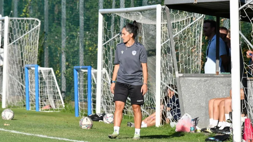 Giulia Domenichetti, coach della Prima Squadra femminile della San Marino Academy (©SMAcademy)