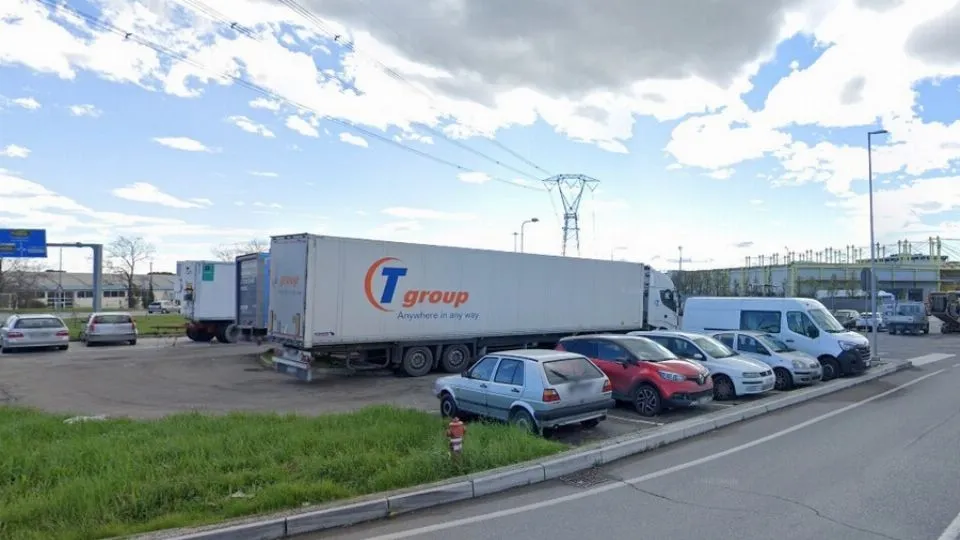 il parcheggio via Tosi a Santarcangelo
