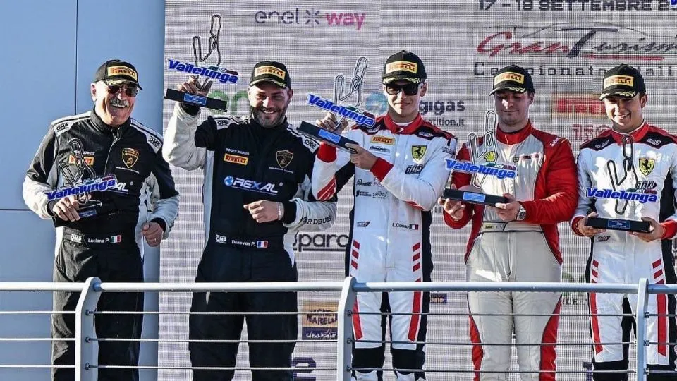 Luciano e Donovan Privitelio sul podio a Vallelunga