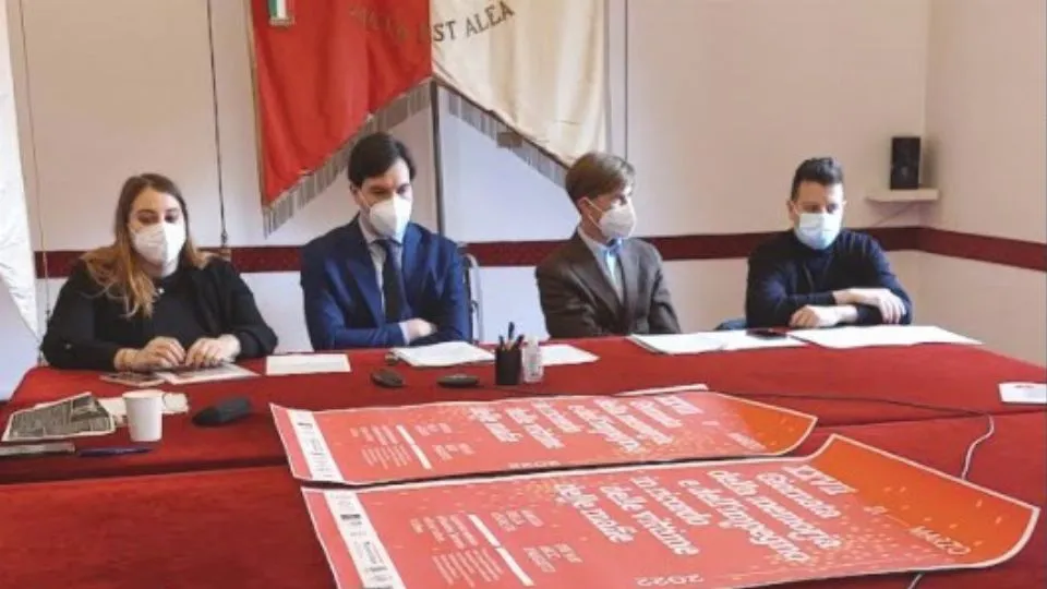 la conferenza stampa