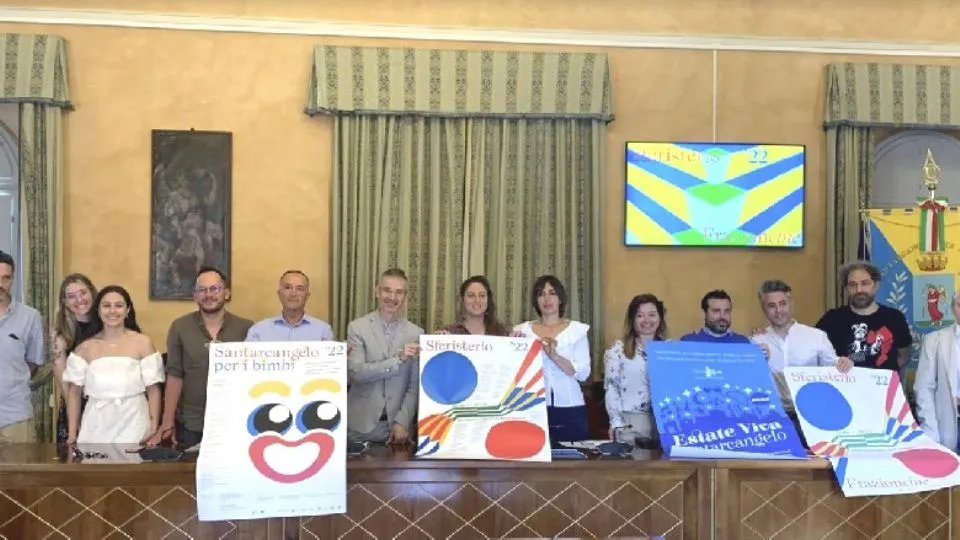 foto di gruppo alla presentazione