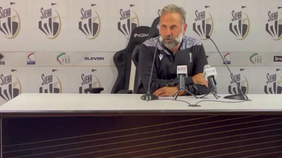L’allenatore del Rimini, Marco Gaburro