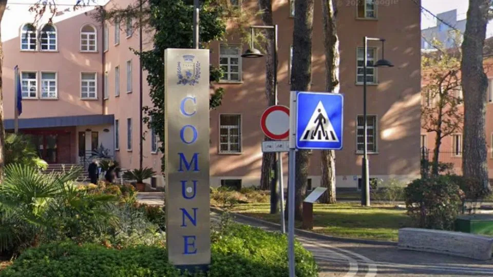 il Municipio di Riccione