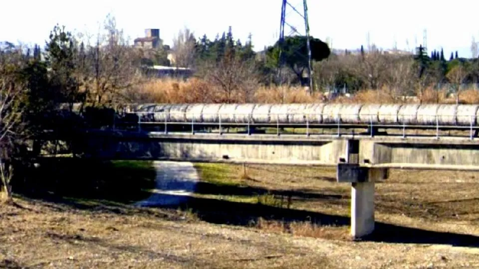 la ciclabile in zona Padulli