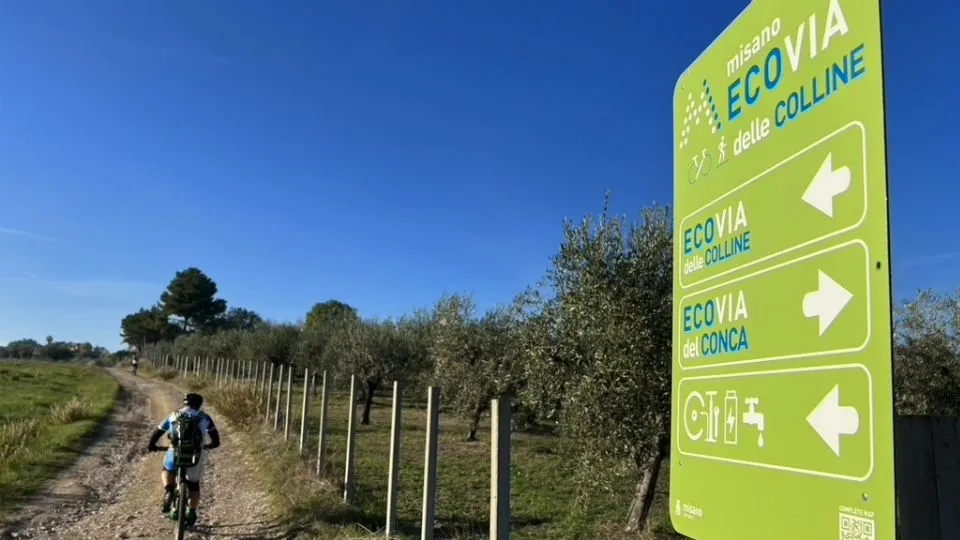 l’Ecovia delle Colline
