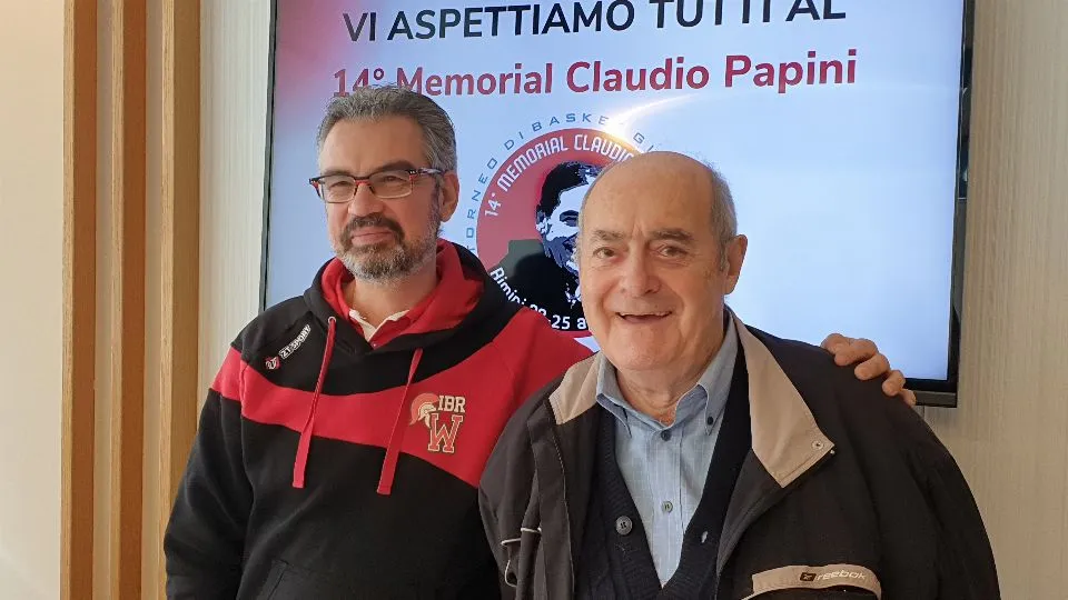 Massimiliano Intorcia, resp. Settore Giovanile IBR, e Gian Piero Arcangeli, presidente IBR